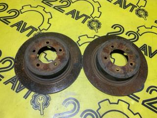 Диск тормозной комплект задний Mitsubishi Outlander 2006 контрактная Диск тормозной комплект задний Mitsubishi Outlander 2006