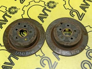 Диск тормозной комплект задний Toyota Wish 2005 контрактная Диск тормозной комплект задний Toyota Wish 2005