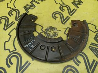 Щиток тормозного механизма передний правый Volkswagen Touareg 2003 контрактная Щиток тормозного механизма передний правый Volkswagen Touareg 2003