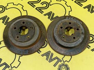 Диск тормозной комплект задний Subaru Forester 2007 контрактная Диск тормозной комплект задний Subaru Forester 2007