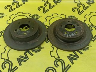 Диск тормозной комплект задний Nissan X-TRAIL 2013 контрактная Диск тормозной комплект задний Nissan X-TRAIL 2013