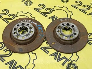 Диск тормозной комплект задний Volkswagen Tiguan 2008 контрактная Диск тормозной комплект задний Volkswagen Tiguan 2008