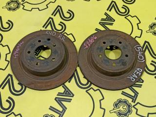 Диск тормозной комплект задний Nissan X-TRAIL 2011 контрактная Диск тормозной комплект задний Nissan X-TRAIL 2011