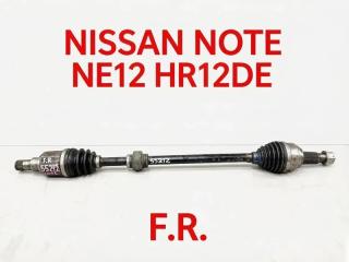 Привод передний правый NISSAN NOTE 2015